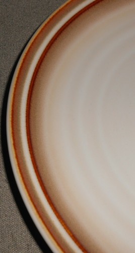 Set (4) Piatti piatti Noritake in gres FANFARA PATTERN MADE IN JAPAN - Foto 5 di 9