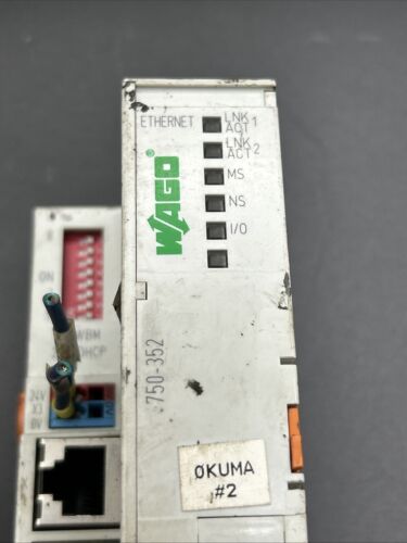 Módulo acoplador bus de campo WAGO 750-352 ETHERNET ver fotos garantía de 30 días - Imagen 2 de 10