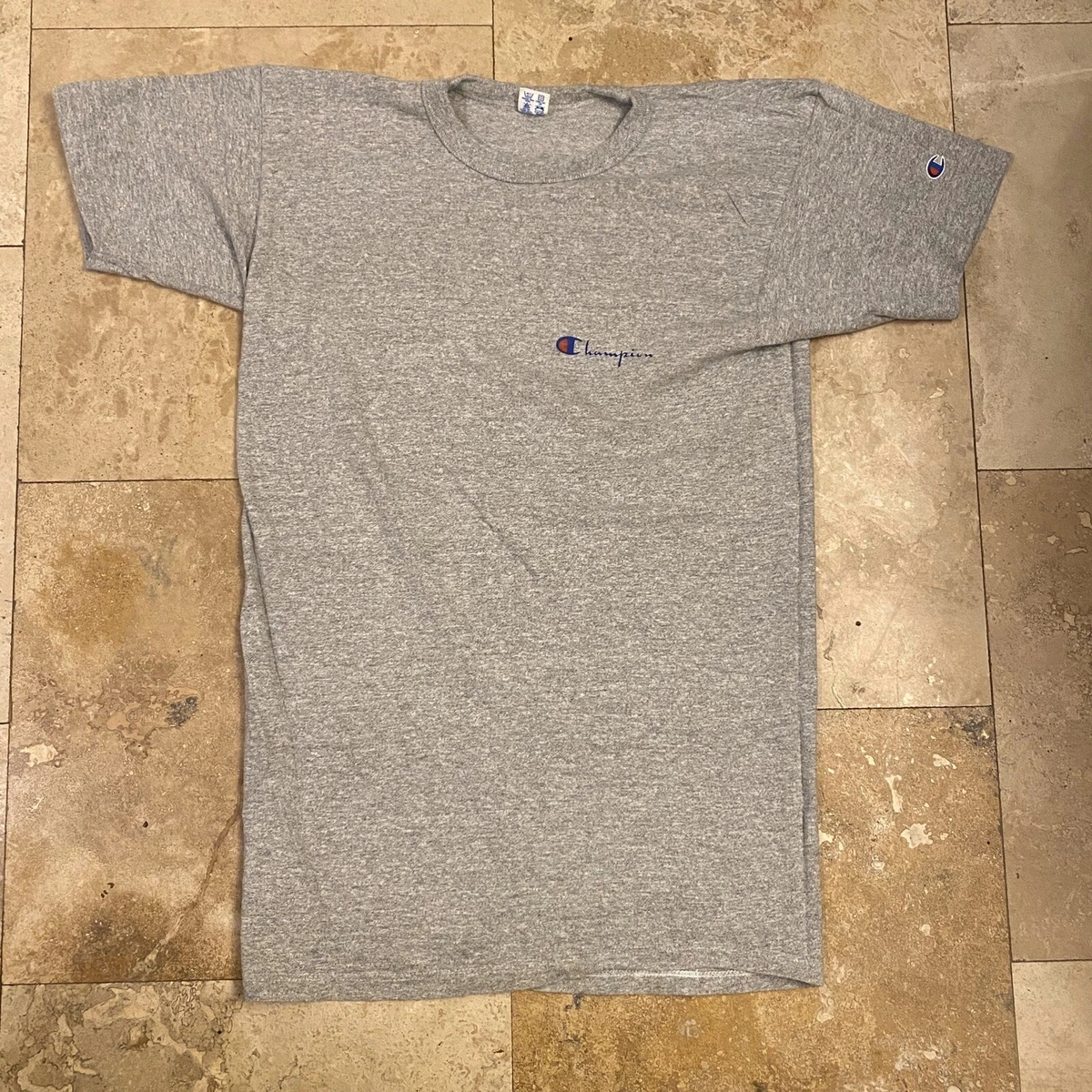 Vintage Champion T-Shirt 80s Size Large Single Stitch USA | eBay