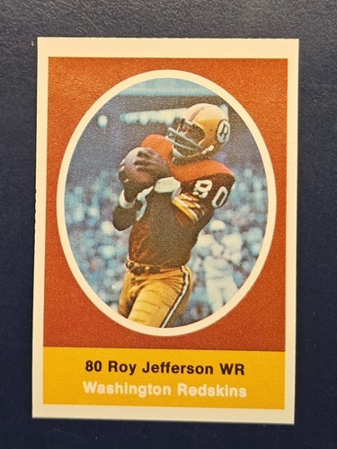 1972 Sunoco Football Stamps Complete Your Set You PickChoose Washington Redskins - Picture 12 of 28
