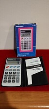 VTG. 1996 Radio Shack Solar Power Calculator w /Manual box. Model EC-460 works