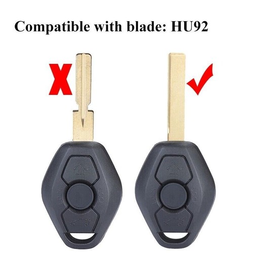 Modified Flip Remote Key Fob for BMW EWS 3 5 7 E38 E39 E46 X3 X5 Z3 Z4 - LX8 FZV - Picture 3 of 7