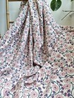 Handmade Cotton Vintage Quilt Throw Reversible Kantha Bedspread Hippie Quilt