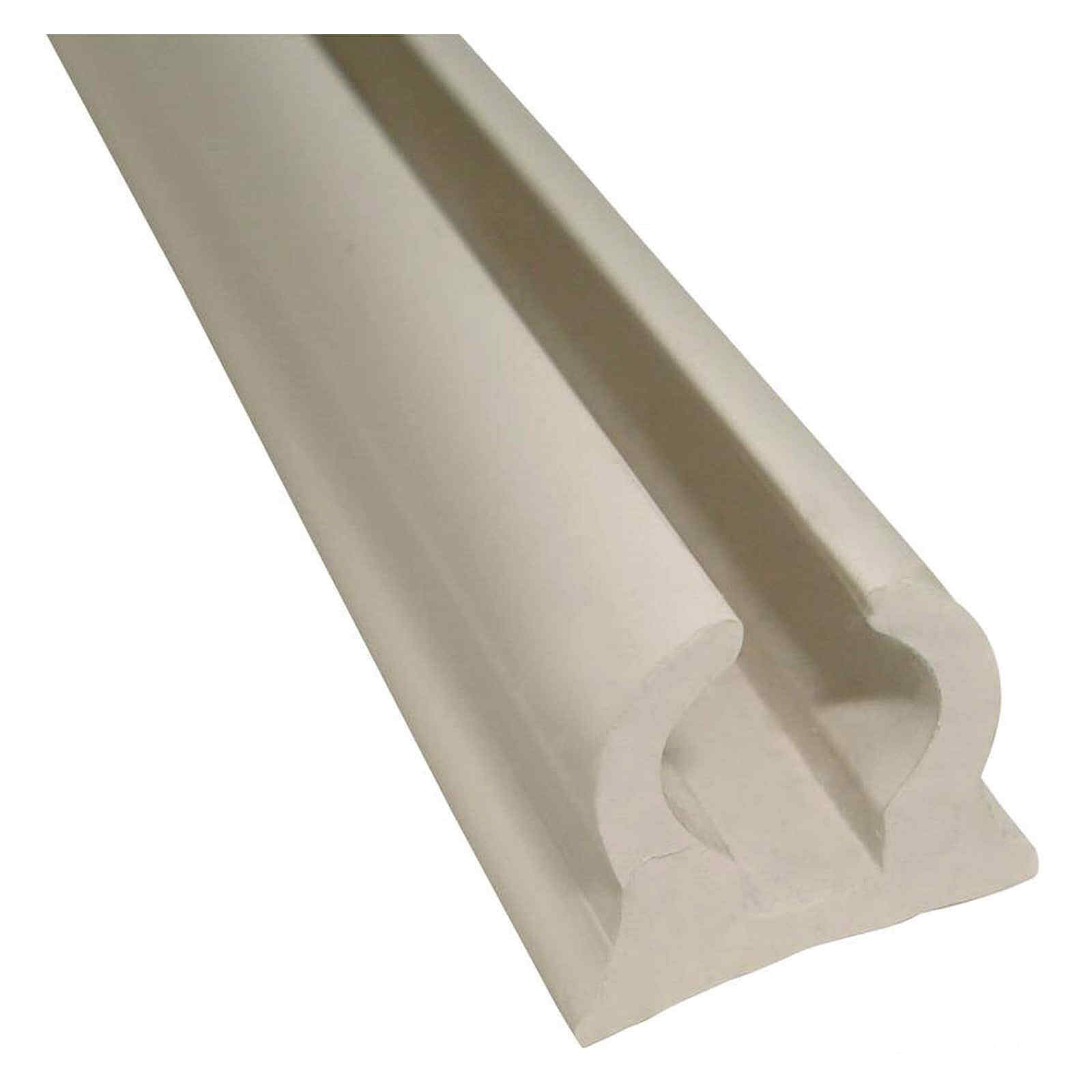 Canalina in PVC bianco per tendalini 4 m - 4 MT  - 44.010.01 - 4401001