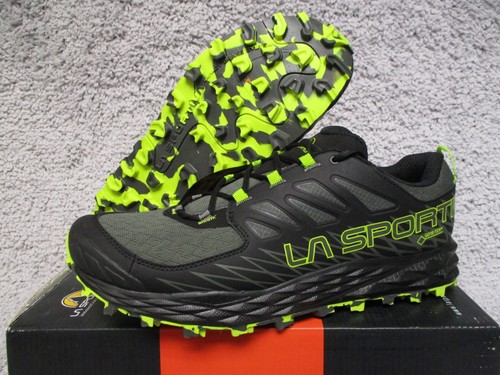 LA Sportiva Lycan GTX Mens Size 11 Black Waterproof Mountain Running Sneakers