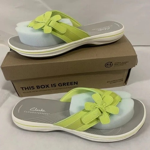 Clarks Women's Brinkley Flora Flip-Flop US SIZE 10-M (2932) NEW - 第 7/11 張圖片