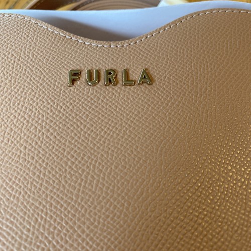 Furla Heart Crossbody Bag Lilli Moonstone ~ NWT - Picture 4 of 18