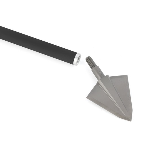 150gr Archery Hunting Arrowheads Blade Broadheads Screw Tips Points Bow Shooting - Picture 5 of 12