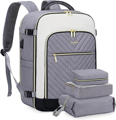 LOVEVOOK Travel Backpack Women Groß Reise-Rucksack Damen für 17.3 Zoll Laptop