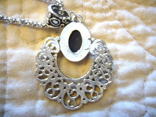 Women's Necklaces W/ Semiprecious Stones Oval Filigree Ladies Fashion Jewelry - Picture 9 of 17