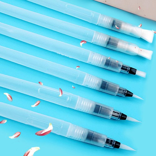 9PCS Water Brush Pen Pinselstifte Set Watercolor Brush Pens Water Coloring Pen - Picture 4 of 11