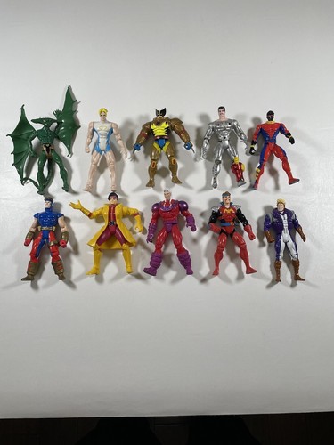 Vintage 90er Marvel Actionfigur 10 Stück Xmen Wolverine Toy Biz Sammlerstücke lose - Bild 21 von 21