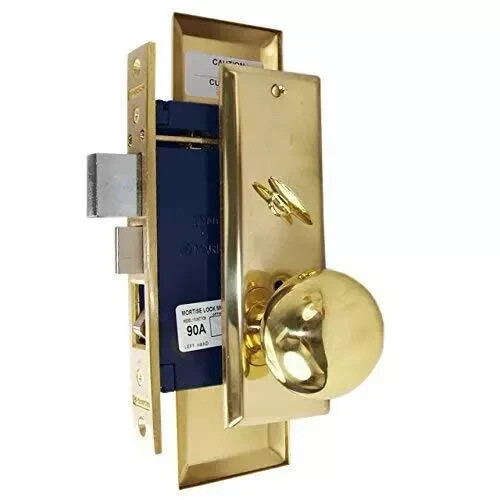 Marks Metro 114A/3 Left Hand Apartment Entry Heavy Duty Mortise Lockset - Picture 2 of 3