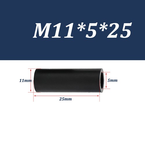 Black ABS Nylon Spacer Plastic Standoff Washer All Sizes M5 M6 M7 M9 M11 M14 M16 - Picture 154 of 223