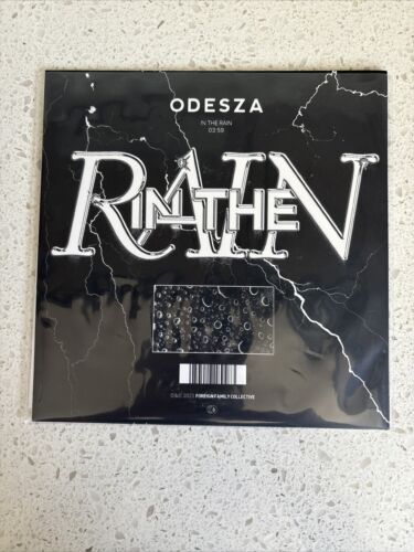 ODESZA - IN THE RAIN VINYL 7" CLEAR VINYL SINGLE LIMITED EDITION - Imagen 4 de 6