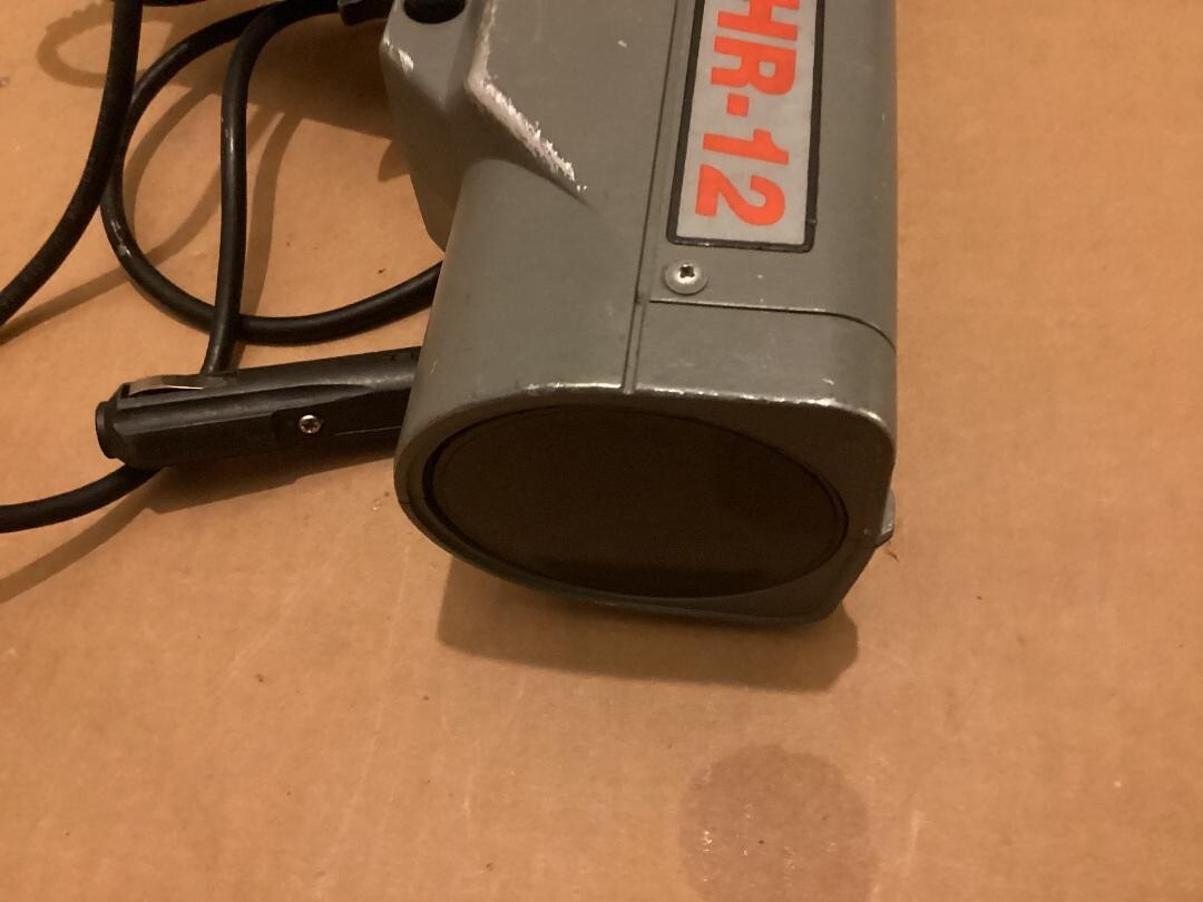 Kustom HR12 Handheld Radar With Tuning Forks + Mount Case eBay