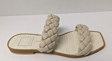 Dolce Vita Indy Braided Sandals, Ivory, Women's 6 M