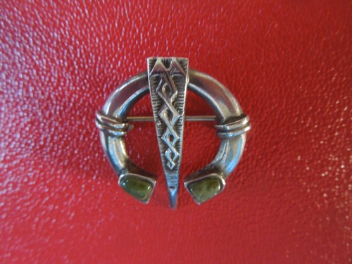 PIN BROCHE PLATA ESTERLINA CELTA IRLANDESA J6802 DE COLECCIÓN VER DESCRIPCIÓN - Imagen 3 de 7