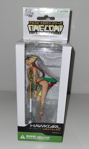 DC Direct Ame-Comi Hawkgirl Mini-Figure  Heroine Series 3 New in Box - Picture 1 of 7