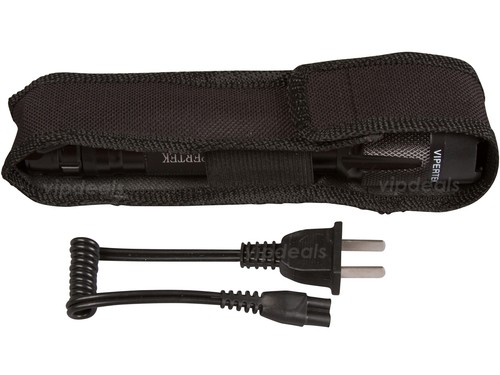 VIPERTEK Stun Gun VTS-T03 PINK Metal Rechargeable LED Flashlight - Picture 5 of 6