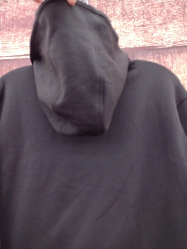 Kirkland Signature Mens Black Hooded Fleece Jacket Size Large - Picture 8 of 12