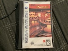 Hyper 3-D Pinball (Sega Saturn - 1996) Original Complete CIB Game w/ Reg Card