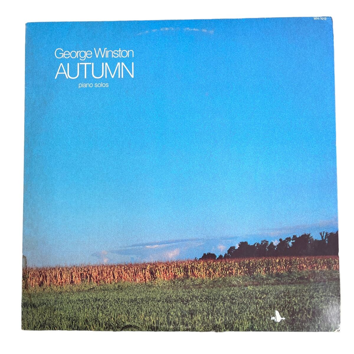 George Winston Autumn Piano Solos Vinyl Record Windham Hill