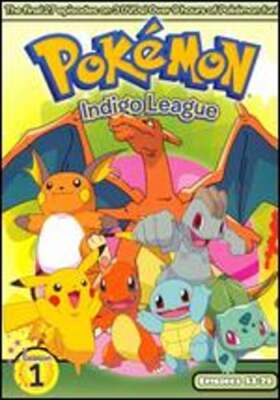 Pokemon: Indigo League Season 1, Part [3 Discs]: Used