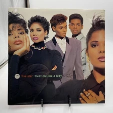 Five Star – Treat Me Like A Lady - Promo 12" Single - Epic 49 73393 - 1990 ExCo