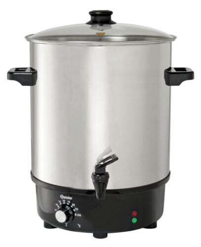 Bartscher Heißwasserspender Glühweintopf Glühwein-Kessel Topf Spender Liter 30L - Bild 2 von 7