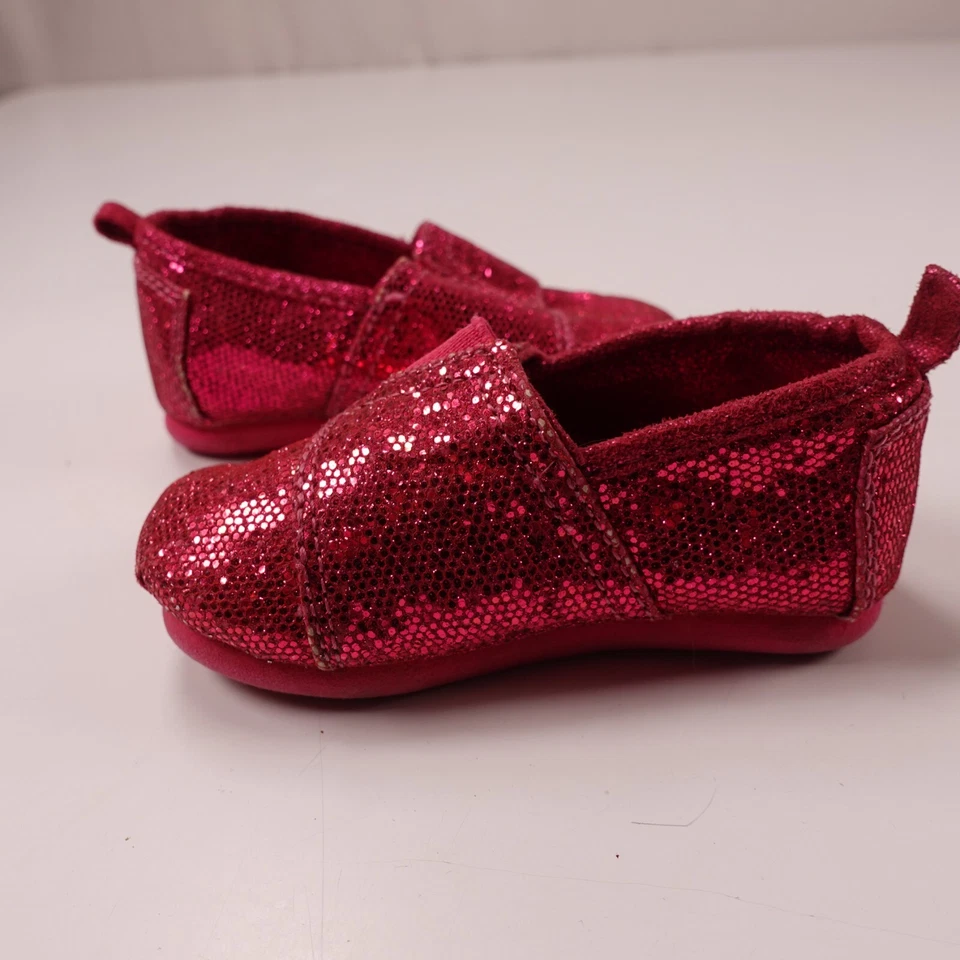 Gymboree ребенка ясельного возраста девочки красный блестящий платье туфли размер 4 блестящий ремень плоскостях - Изображение 3 из 4