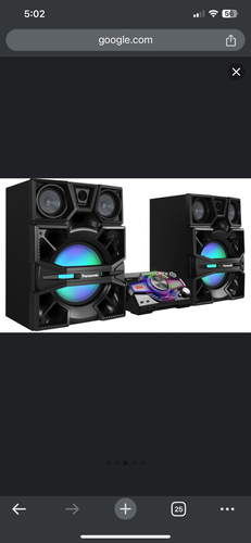 PANASONIC SCMAX9000 4000 watts rms party stereo - Picture 4 of 4