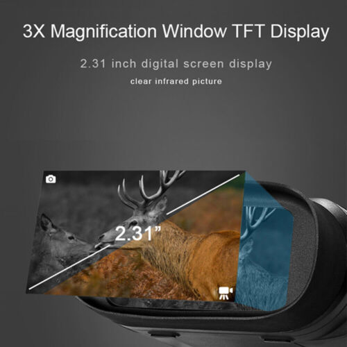 Digital Night Vision Goggles Binoculars 8x Zoom Infrared Scope Video IR Camera - Picture 42 of 45