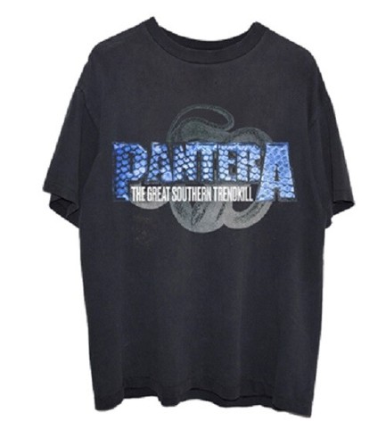 T-Shirt Pantera blau Schlangenhaut The Great Southern Trendkill Metal Band 31512038 - Bild 1 von 3