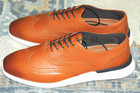 Wolf & Shepherd Crossover Men's Wingtip Oxfords Brown Leather Shoes Size 12.5 M
