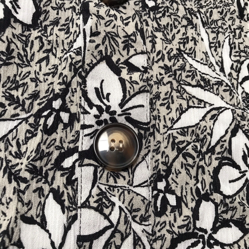 Y2K Apt 9 Skirt Medium Floral Crinkle Midi Artsy Boho Fairy Grunge Office Resort - Picture 5 of 13