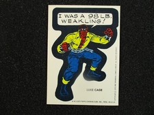 1975 Topps Comic Book Heroes Stickers 20