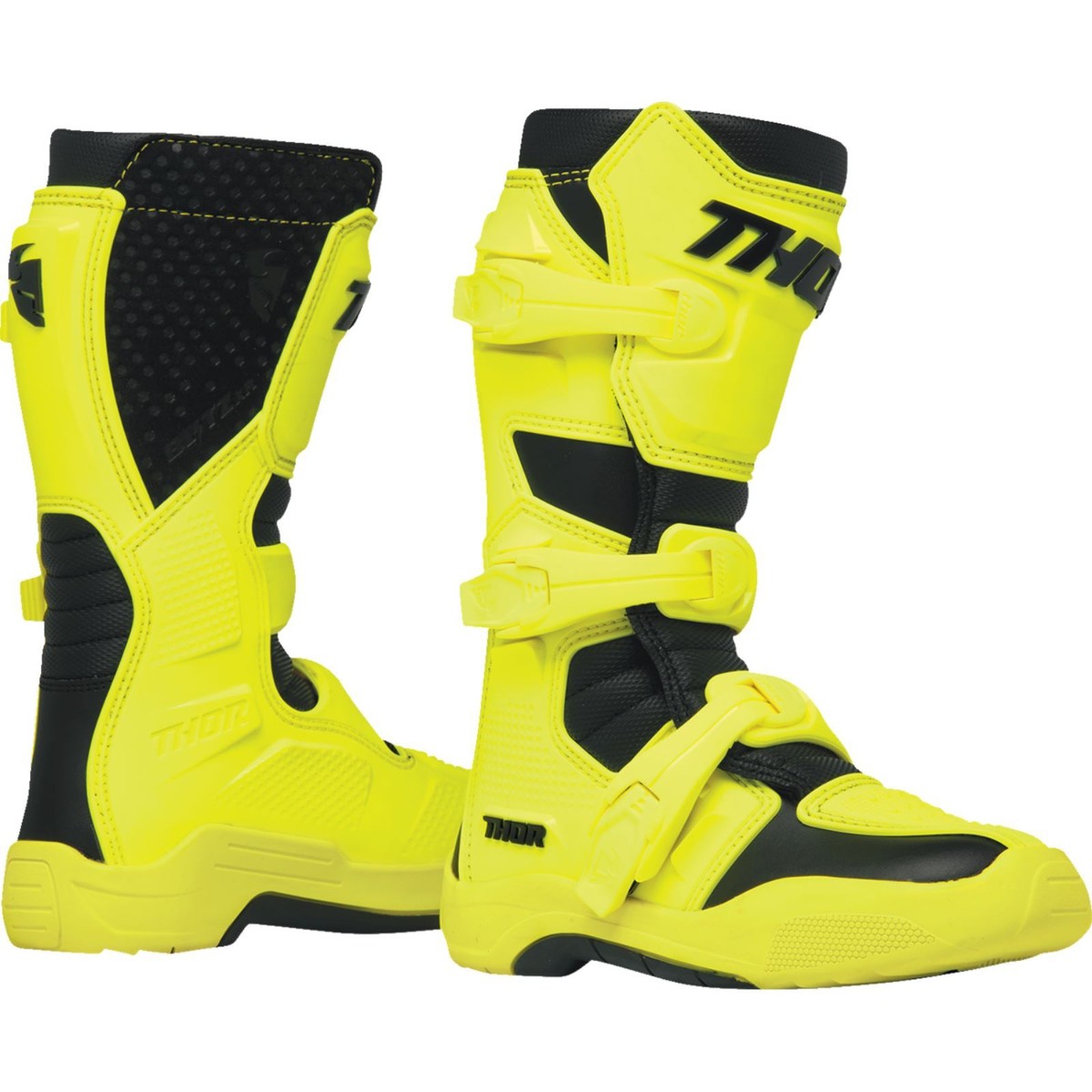 t-boy Thor Youth Blitz XR Boots - Acid/Black - Size 4 3411-0762 | eBay