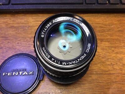 ASAHI SMC PENTAX-M 50mm f/1.4 レンズ ASAHI SMC Pentax-M 50mm f/1.4 K mount lens 1234 | eBay