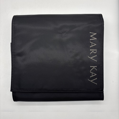 Mary Kay Travel Roll Up Bag - Black and Pink Hanging Organizer Cosmetic Bag - Picture 8 of 9