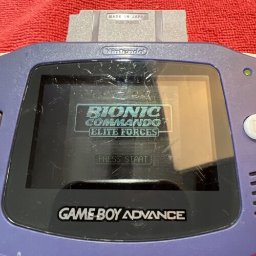 ð¥Nintendo Bionic Commando Elite Forces GBA GBC Gameboy Color LIMITED RUN TESTED - Picture 8 of 10