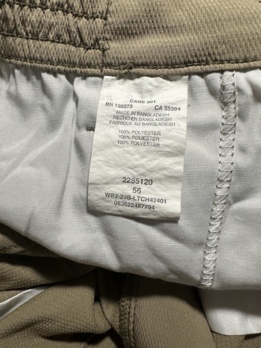 Lee Shorts Tan Beige Cargo Lightweight Packable Pockets Hiking Big & Tall Men 56 - Picture 6 of 8
