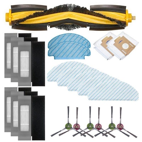 For Ecovacs Deebot Ozmo 920,950,T8,T8+,N8,N8+ Vacumm Cleaner Brush Filters Kit - Picture 4 of 54
