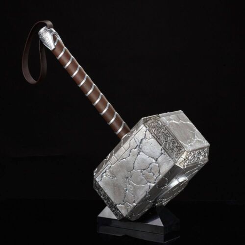 Thor Love and Thunder Marvel Legend 1/1 Mighty Mjolnir Premium Electronic Hasbro - Imagen 8 de 14