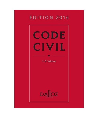 Code civil 2016 - Edition 115
