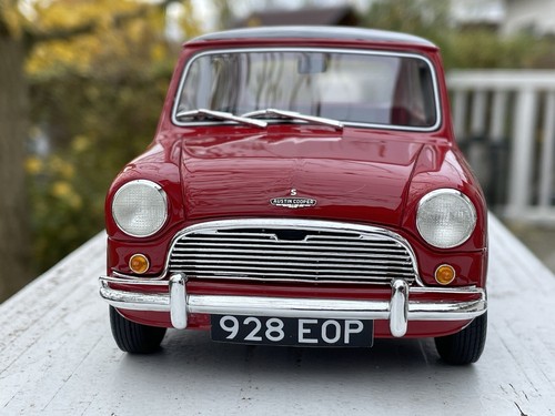 1:18 Mini Cooper MK1 red black CML064-1 CULT SCALE by RACEFACE-MODELCARS - Bild 2 von 9