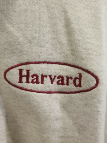 Vintage Harvard Long Sleeve Pullover 1997! Size large Salesman Sample Rare nwt! - Picture 2 of 12