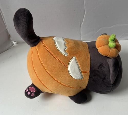 Aphmau HALLOWEEN Pumpkin Cat Plush Stuffed Animal Soft Toy - Picture 5 of 7