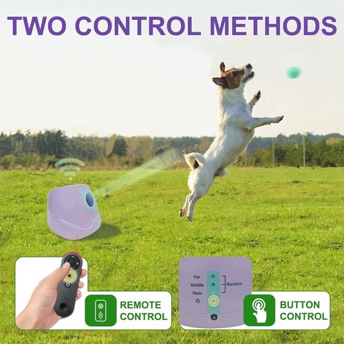 Dog Ball Launcher & Fetch Toy Set with Remote Control - Perfect for Small Dogs - Picture 7 of 9