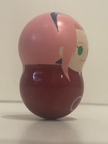 NARUTO Sakura Haruno 4 cm figura muñeca COO'NUTS roly-poly juguete colección BANDAI - Imagen 5 de 11